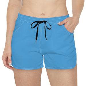 Freizeitshorts für Damen – Hellblau 