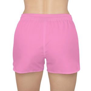 Women's Casual Shorts - Tropical Pink