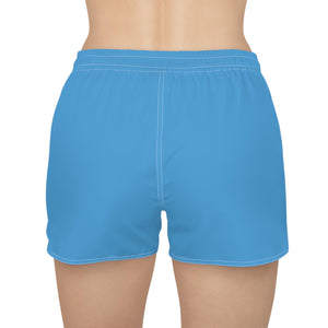 Freizeitshorts für Damen – Hellblau 