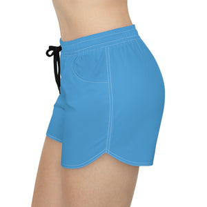 Freizeitshorts für Damen – Hellblau 