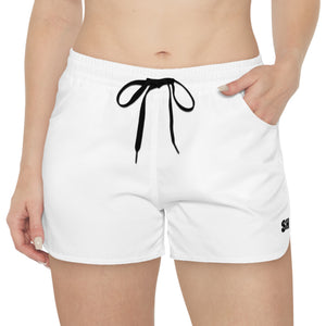 Lässige Damen-Shorts – Minimalistische „SH“-Athletik-Lounge-Shorts