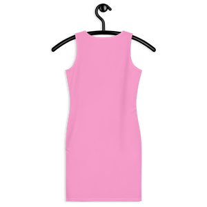 Bodycon dress - Tropical Pink