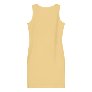 Bodycon Dress - Sand Yellow