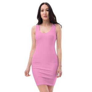 Bodycon dress - Tropical Pink
