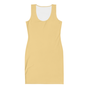 Bodycon Dress - Sand Yellow