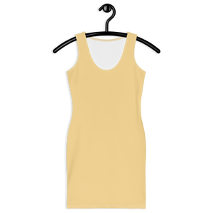 Bodycon Dress - Sand Yellow