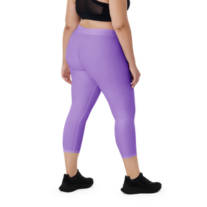 Capri Leggings - Coastal Purple