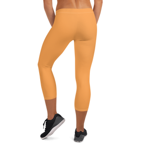 Capri Leggings - Sunshine Orange