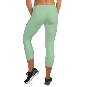 Leggings Capri - Verde palmera
