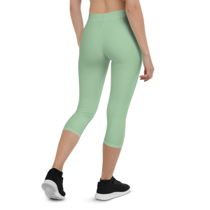 Leggings Capri - Verde palmera