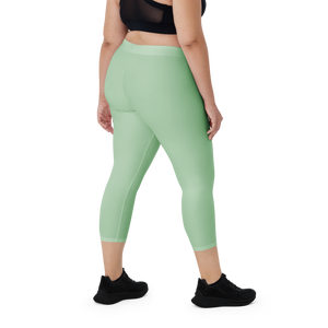 Leggings Capri - Verde palmera