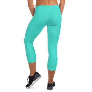 Leggings Capri - Turquesa Laguna