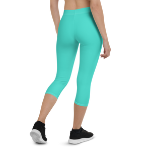 Leggings Capri - Turquesa Laguna