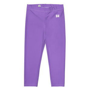 Capri Leggings - Coastal Purple