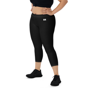 Capri Leggings - Harbor Black