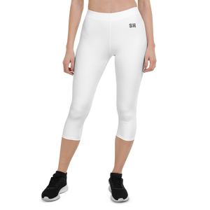 Capri Leggings - Seashell White