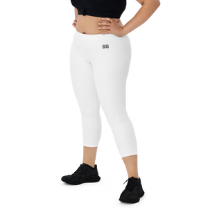 Capri Leggings - Seashell White