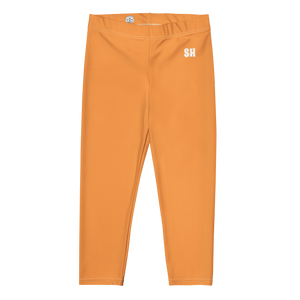 Capri Leggings - Sunshine Orange