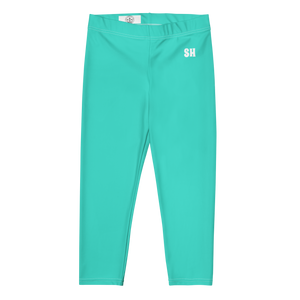 Leggings Capri - Turquesa Laguna