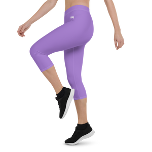 Capri Leggings - Coastal Purple