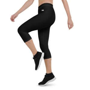 Capri Leggings - Harbor Black