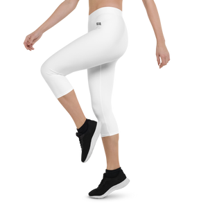 Capri Leggings - Seashell White