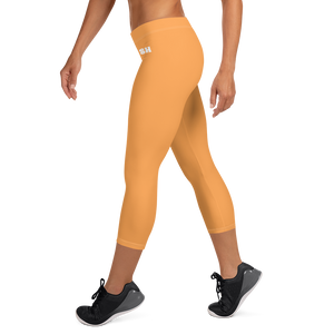Capri Leggings - Sunshine Orange