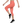Capri Leggings - Coral Red