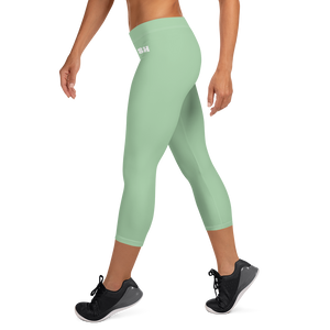 Leggings Capri - Verde palmera