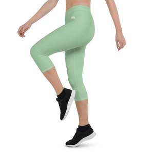 Leggings Capri - Verde palmera