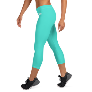 Leggings Capri - Turquesa Laguna