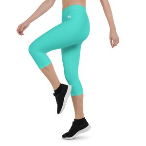Leggings Capri - Turquesa Laguna