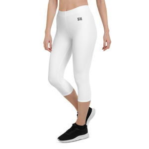 Capri Leggings - Seashell White