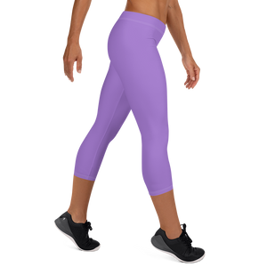 Capri Leggings - Coastal Purple