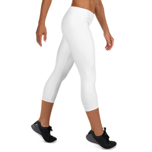 Capri Leggings - Seashell White