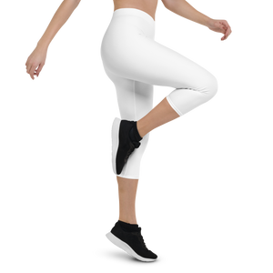 Capri Leggings - Seashell White