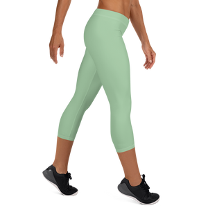 Leggings Capri - Verde palmera