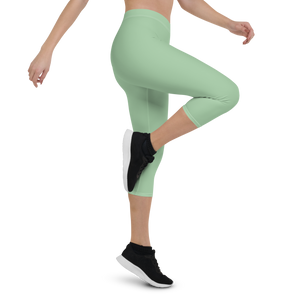 Leggings Capri - Verde palmera