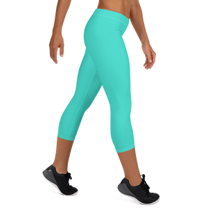 Leggings Capri - Turquesa Laguna
