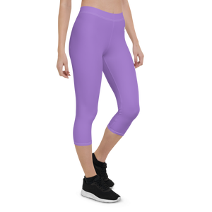 Capri Leggings - Coastal Purple