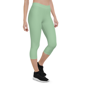 Leggings Capri - Verde palmera
