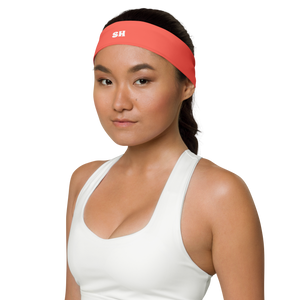 Headband - Coral Red