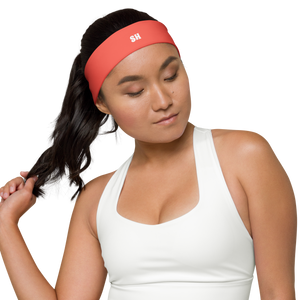 Headband - Coral Red