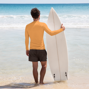 Rashguard für Herren – Sonnenscheinorange