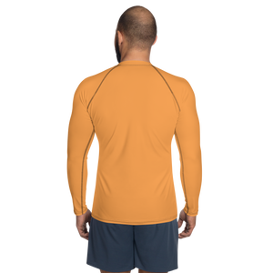 Rashguard für Herren – Sonnenscheinorange