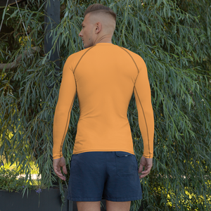 Rashguard für Herren – Sonnenscheinorange