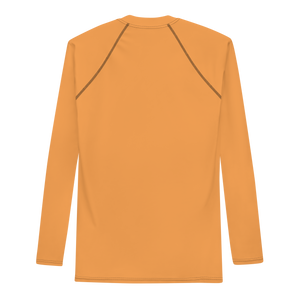 Rashguard für Herren – Sonnenscheinorange