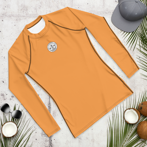 Rashguard für Herren – Sonnenscheinorange