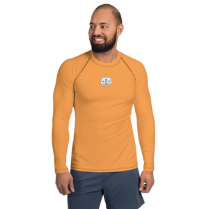 Rashguard für Herren – Sonnenscheinorange