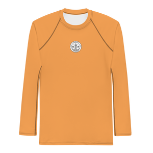 Rashguard für Herren – Sonnenscheinorange